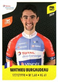 2021 Panini Tour de France #329 Mathieu Burgaudeau Front